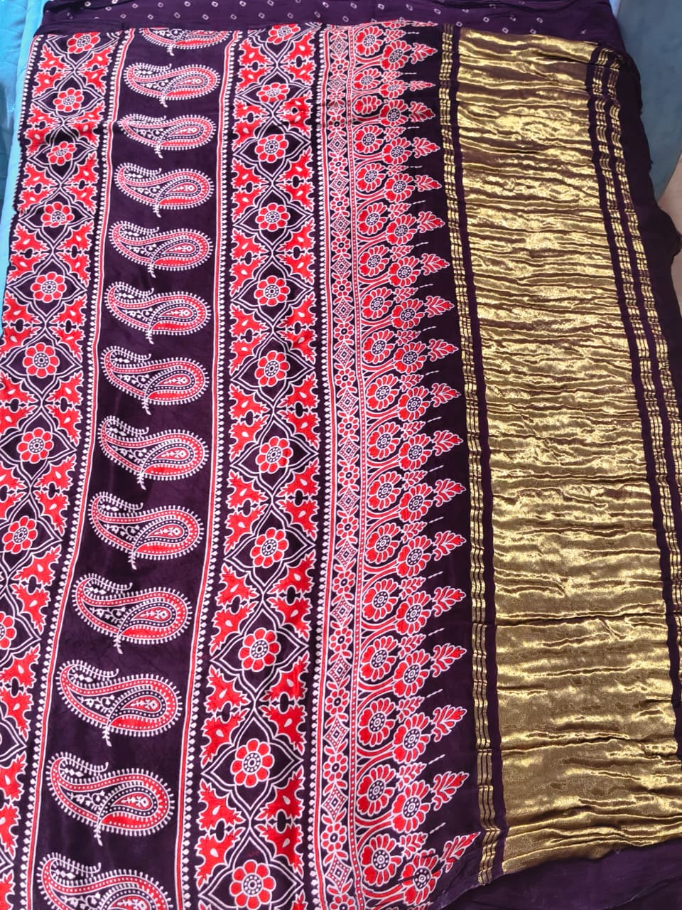 Elegant Printed Traditional Saree