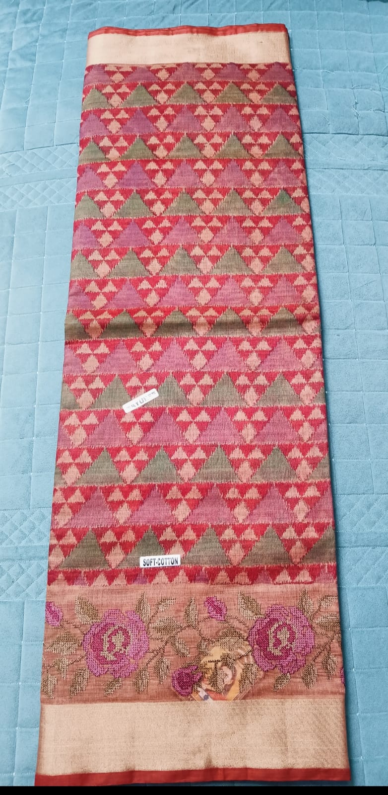Pure Khaddi Georgette Designer Saree