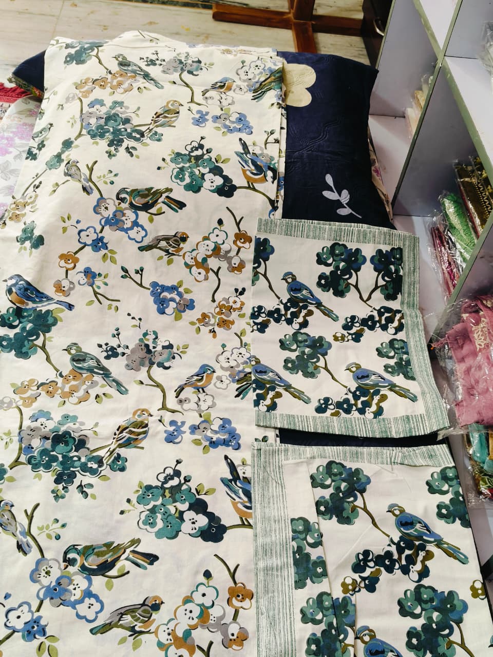Jaipuri Cotton Bedsheet Set