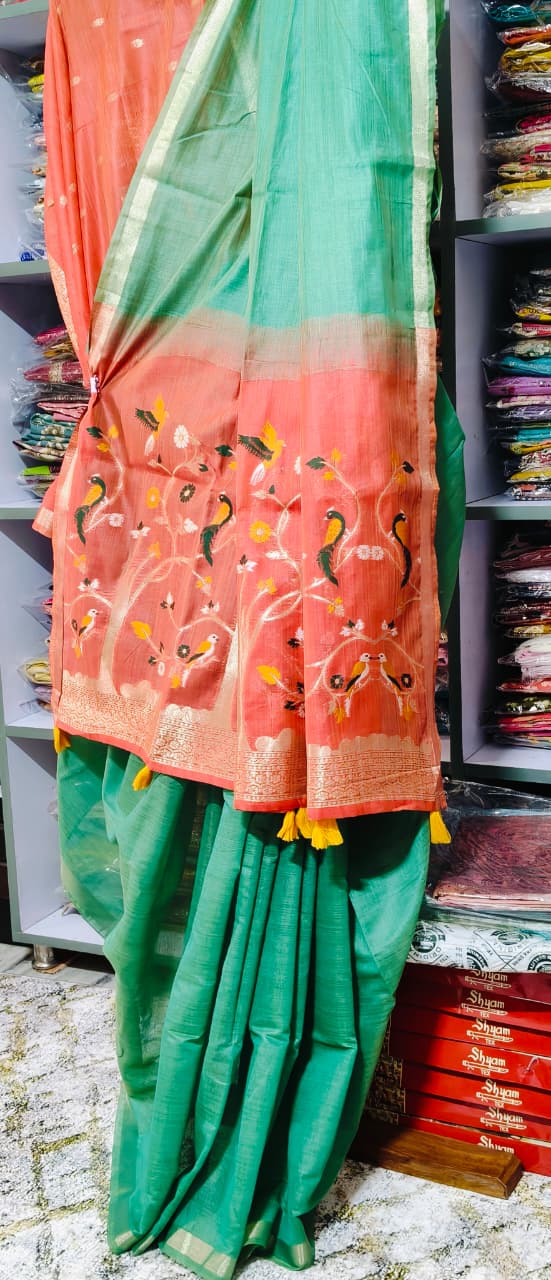 CHANDERI SILK SAREE