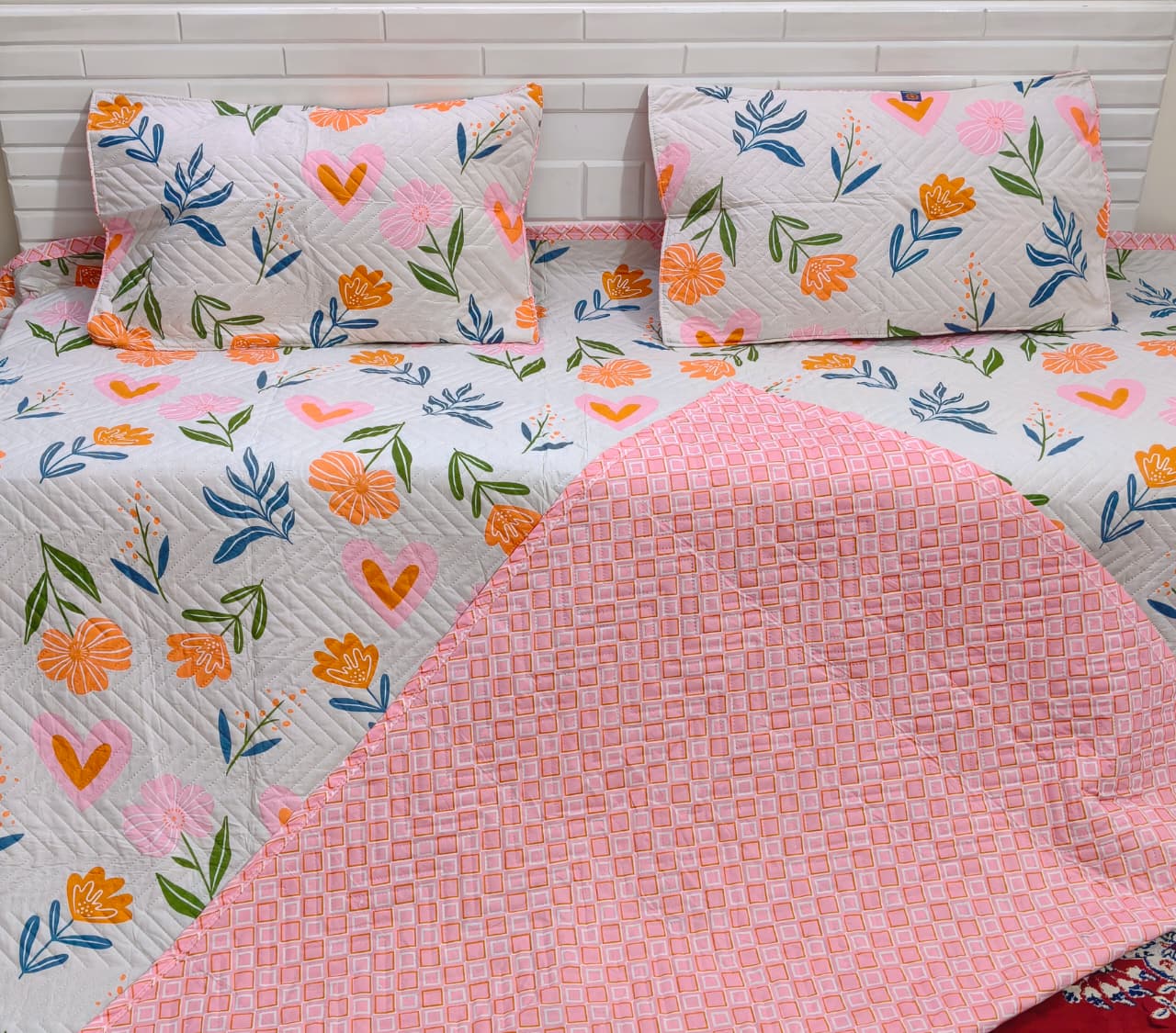 Premium Cotton AC Comforter Set