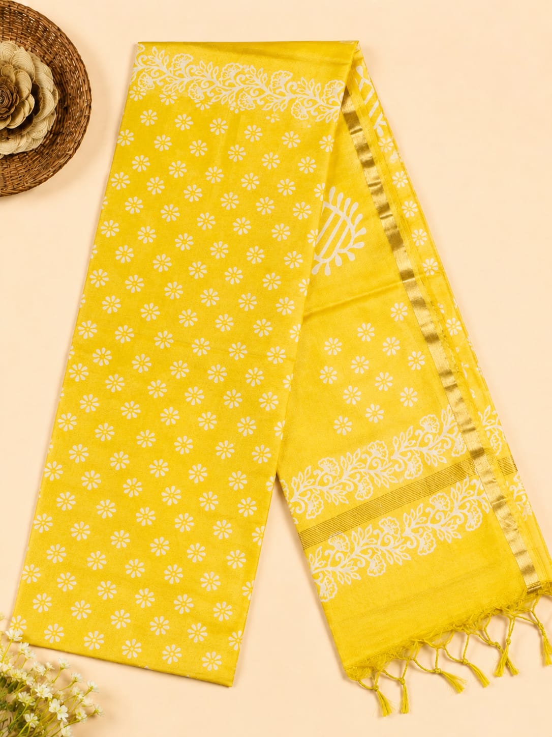 COTTON SILK SAREE