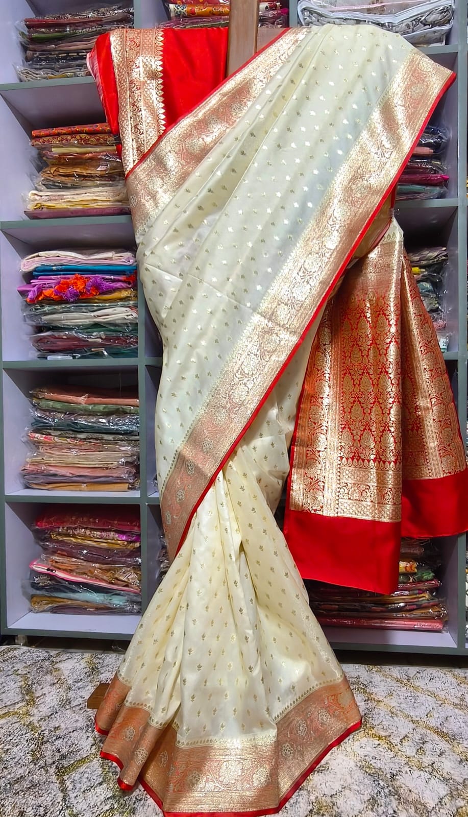 SATIN BANARASI SAREE