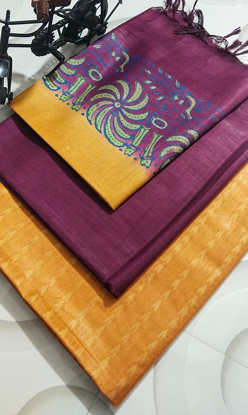 COTTON SILK SUIT