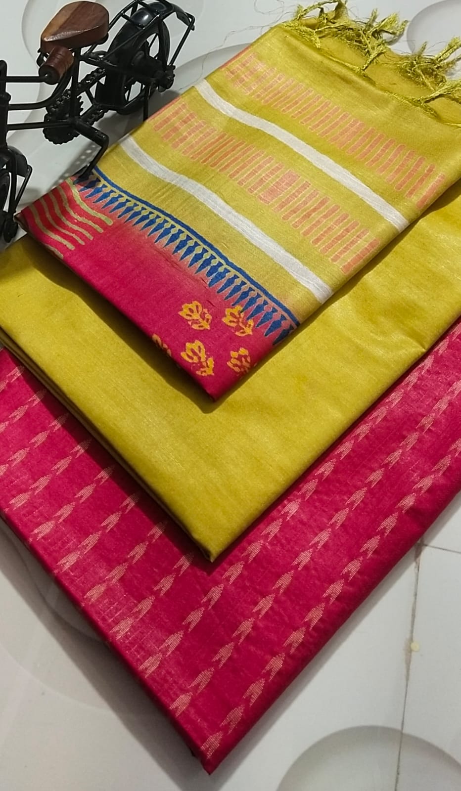 COTTON SILK SUIT