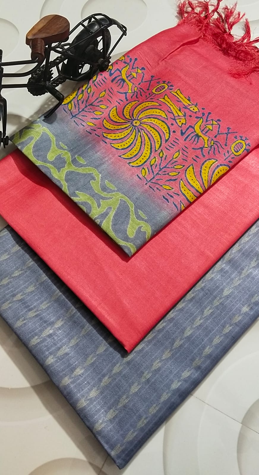 COTTON SILK SUIT