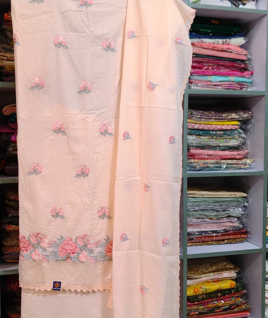 Mulmul cotton suit
