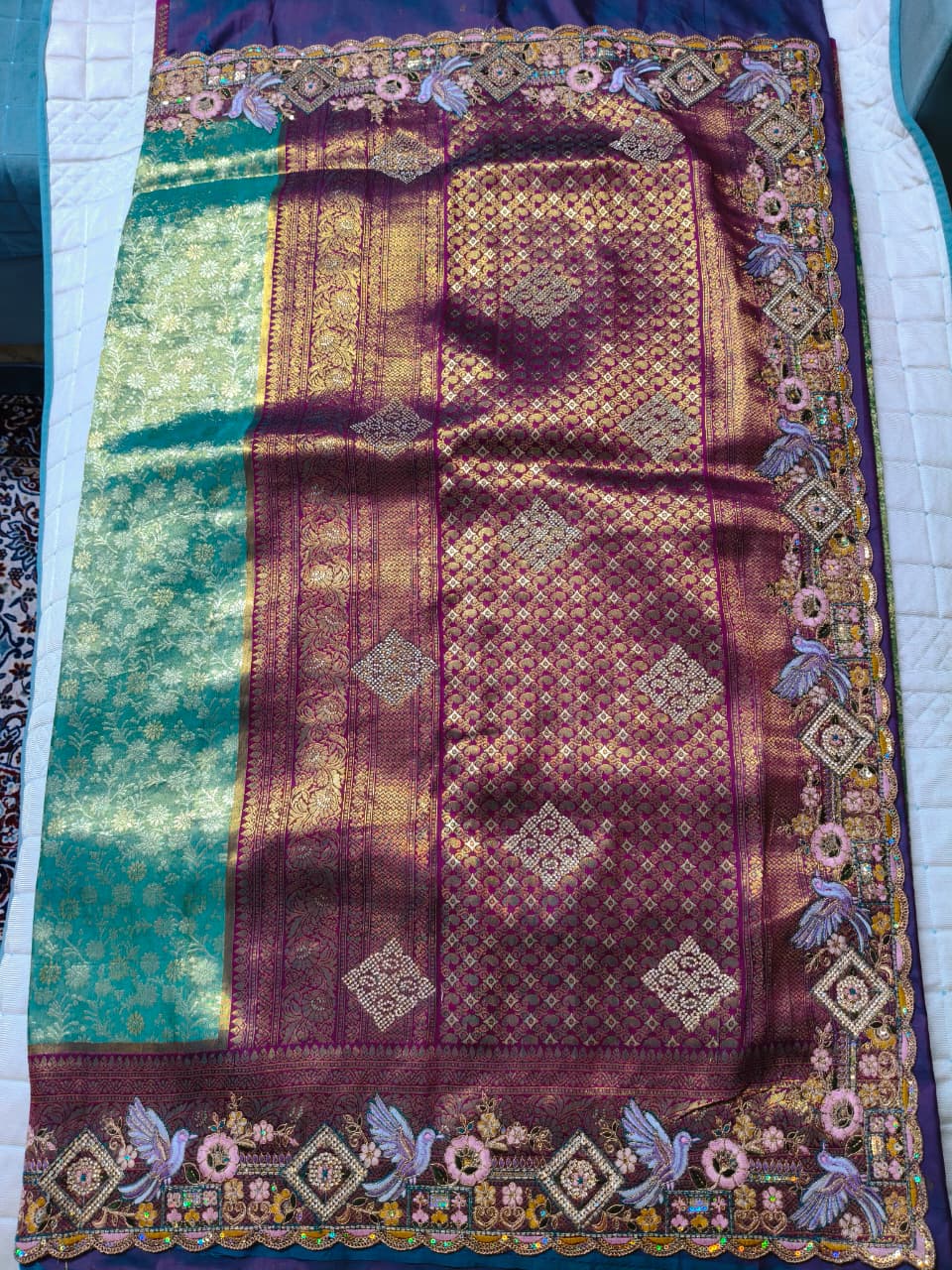 Elegant Designer Party Wear Saree - gallery