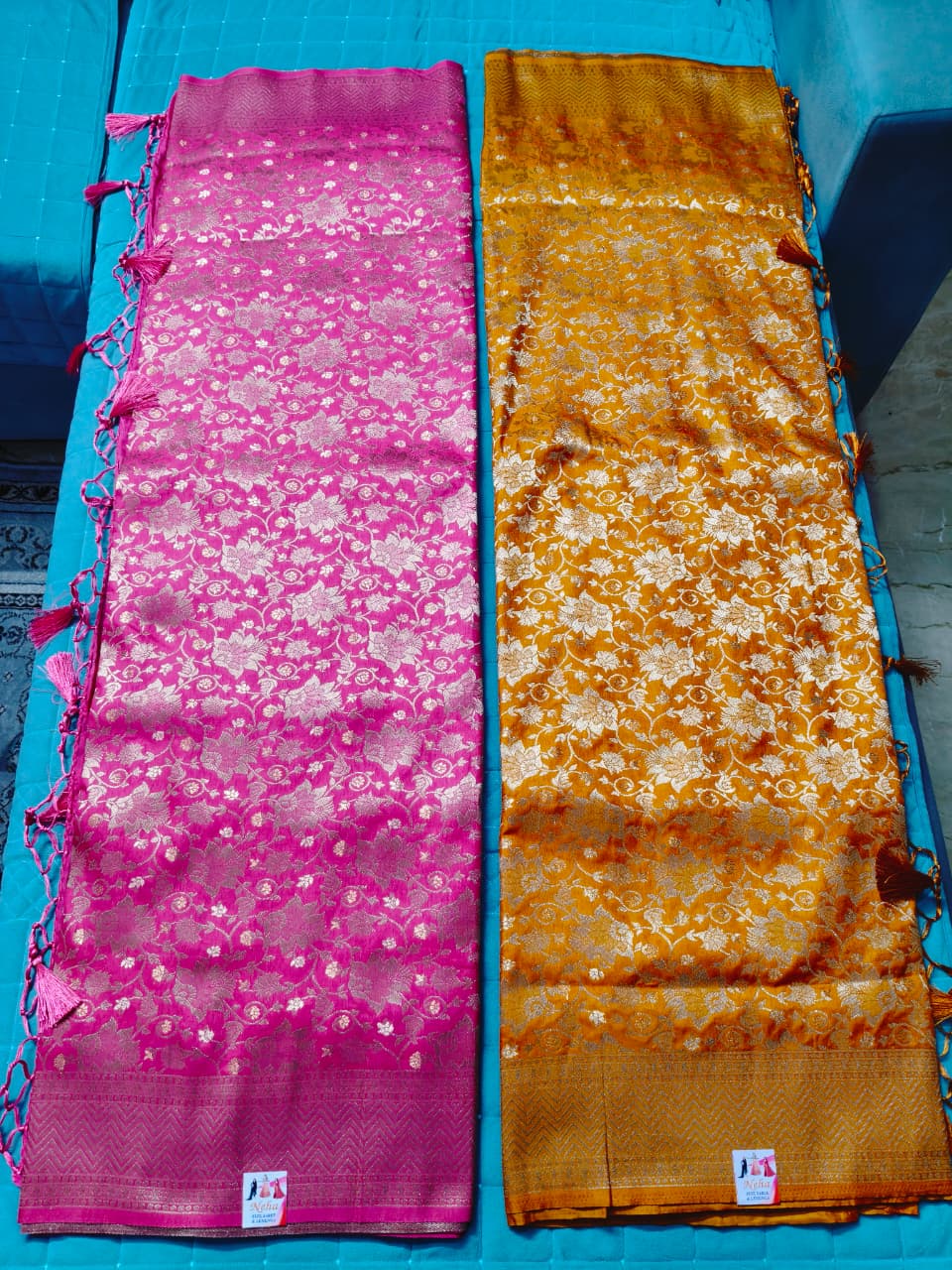Royal Banarasi Tassel Saree - gallery