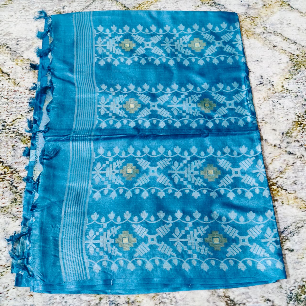 PREMIUM SILK JAMDANI SAREE - gallery