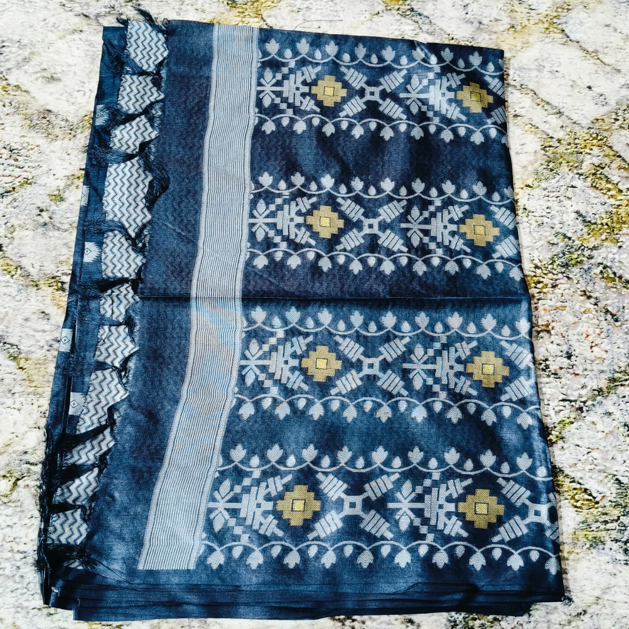 PREMIUM SILK JAMDANI SAREE - gallery